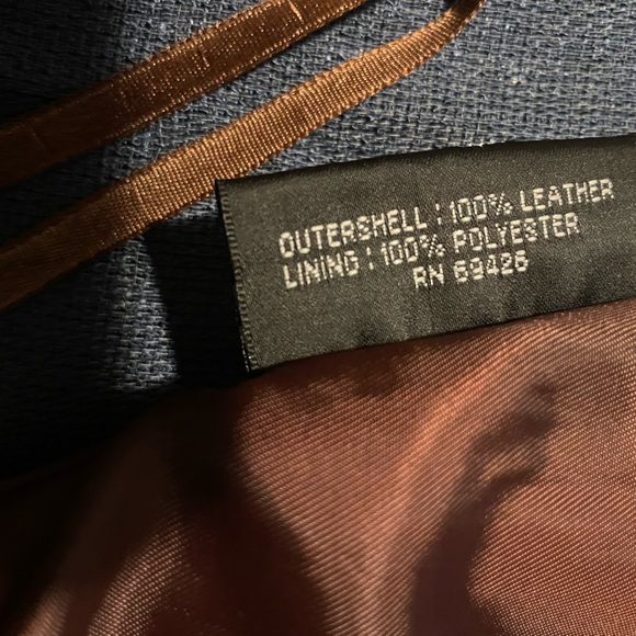 Wilson’s Leather Maxima Sz 10 Chocolate Brown Pencil Skirt - Picture 7 of 9